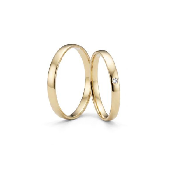 Aliança Aurus ANAT1 Ouro 18k