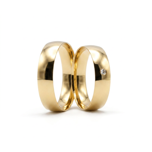 Aliança Aurus JL5 Ouro 18k